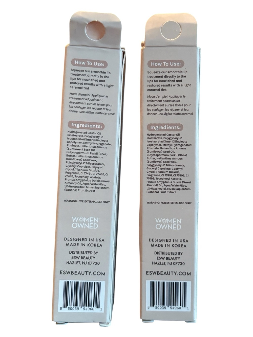 ESW Beauty Vanilla Almond Butter Smoothie Lip Treatment - 2 - Picture 2 of 4
